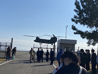 CH-47JAが離陸しました。