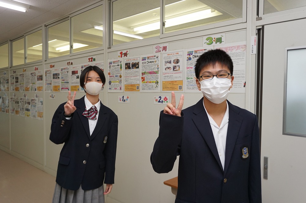 新しい仲間を迎えての後期が始まりました。 日章学園九州国際高等学校